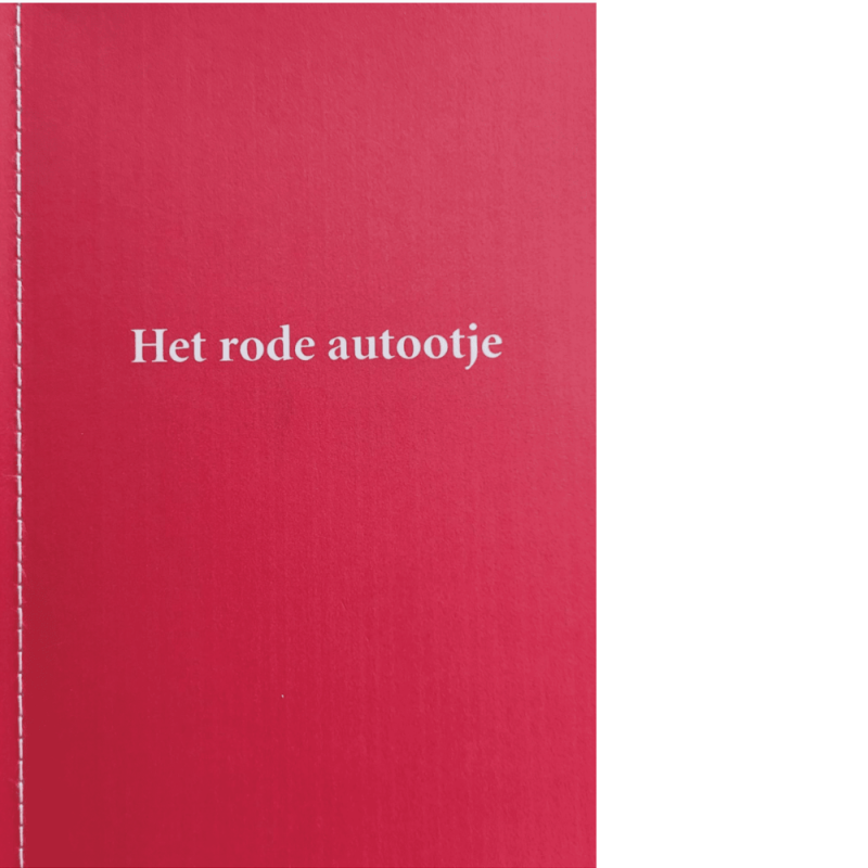 Het rode autootje - Petra Hoogerwerf